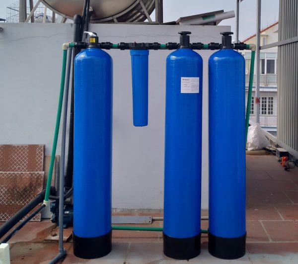 Hệ thống lọc tổng sinh hoạt gia đình xử lý nước nhiễm tạp chất, độc tố, canxi