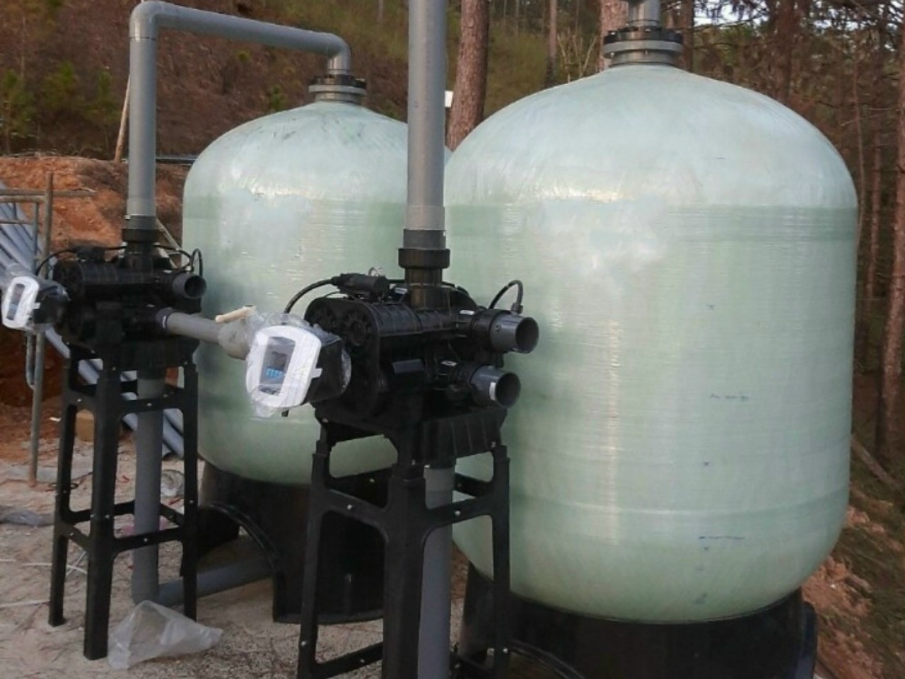 Hệ thống lọc nước giếng khoan công suất 30m3/h